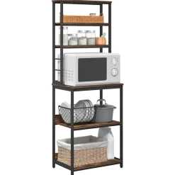 vidaXL Keukenplank Gerookt eiken 60 x 40 x 168 cm Bewerkt hout