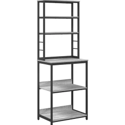 vidaXL Keukenplank Grijs Sonoma 60 x 40 x 168 cm Bewerkt hout