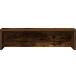 vidaXL Keukenrek stapelbaar 50x15x16 cm bewerkt hout gerookt eiken