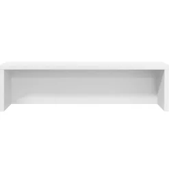 vidaXL Keukenrekken stapelbaar 2 st 50x15x16 cm wit