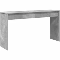 vidaXL Keyboardstand Beton Grijs 120 x 32 x 64 cm Bewerkt hout
