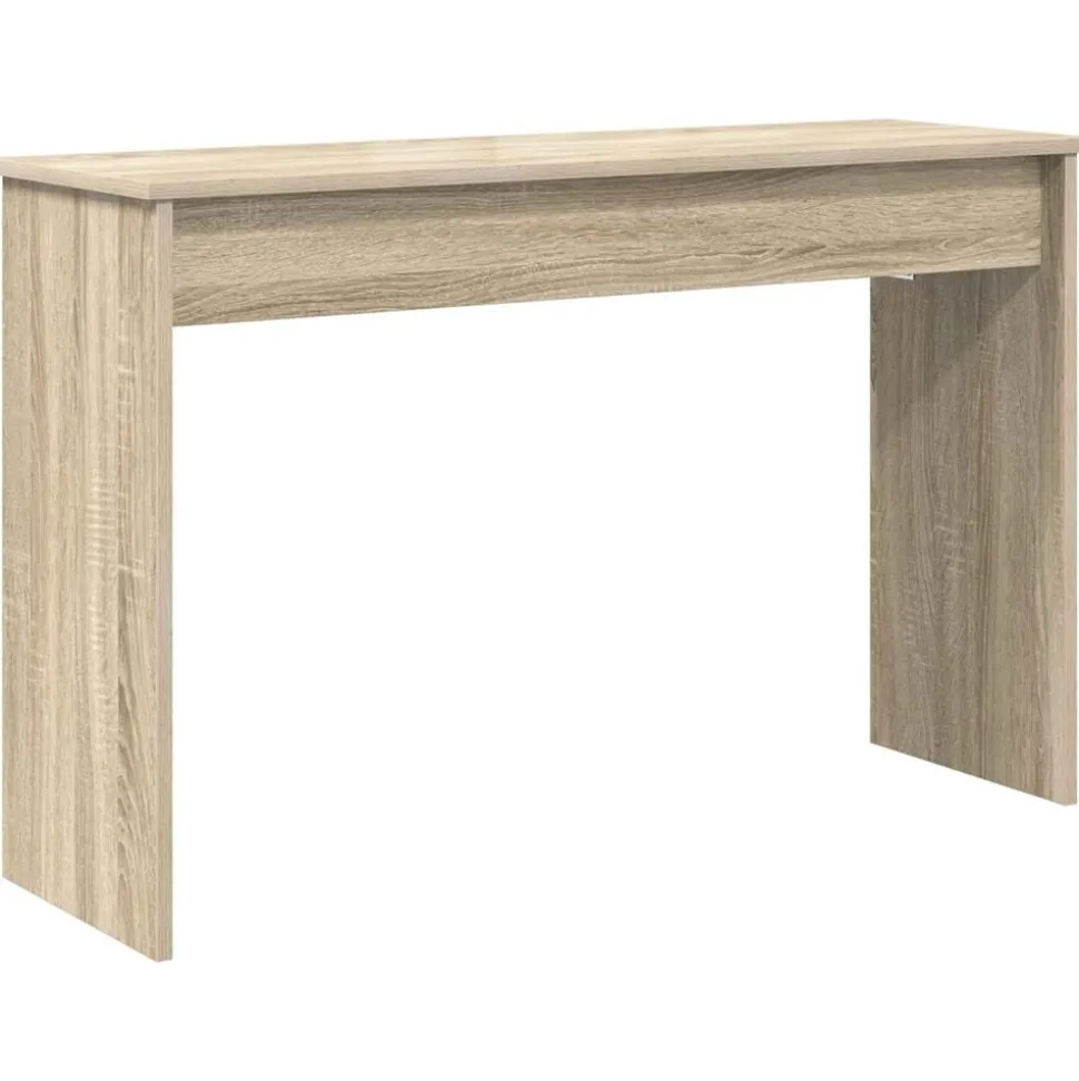 vidaXL Keyboardstand Sonoma Eiken 100 x 32 x 64 cm Bewerkt hout