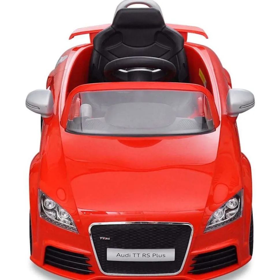 vidaXL Kinderauto elektrisch met afstandsbediening Audi TT RS rood