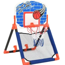 vidaXL Kinderbasketbalset multifunctioneel grond en muur