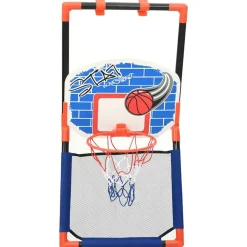vidaXL Kinderbasketbalset multifunctioneel grond en muur