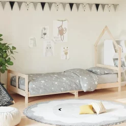 vidaXL Kinderbedframe 80x200 cm massief grenenhout