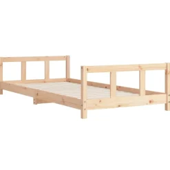 vidaXL Kinderbedframe 90x200 cm massief grenenhout