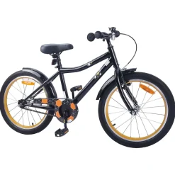 vidaXL Kinderfiets 20 Inch voor 6-11 jaar oud Zwart