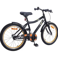 vidaXL Kinderfiets 20 Inch voor 6-11 jaar oud Zwart