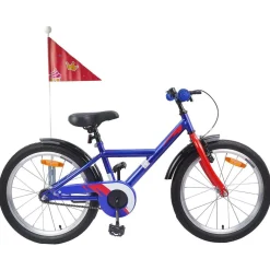 vidaXL Kinderfiets 18 Inch voor 5-7 jaar Donkerblauw