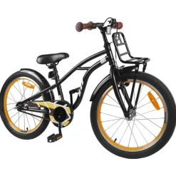 vidaXL Kinderfiets 20 Inch voor 6-11 jaar oud Zwart