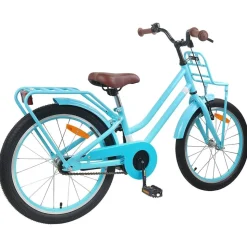 vidaXL Kinderfiets 18 Inch voor 5-7 jaar Lichtblauw