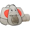vidaXL Kinderspeeltent Olifant 174x86x101 cm grijs