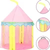vidaXL Kinderspeeltent 100x100x127 cm roze