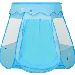 vidaXL Kinderspeeltent 102x102x82 cm blauw