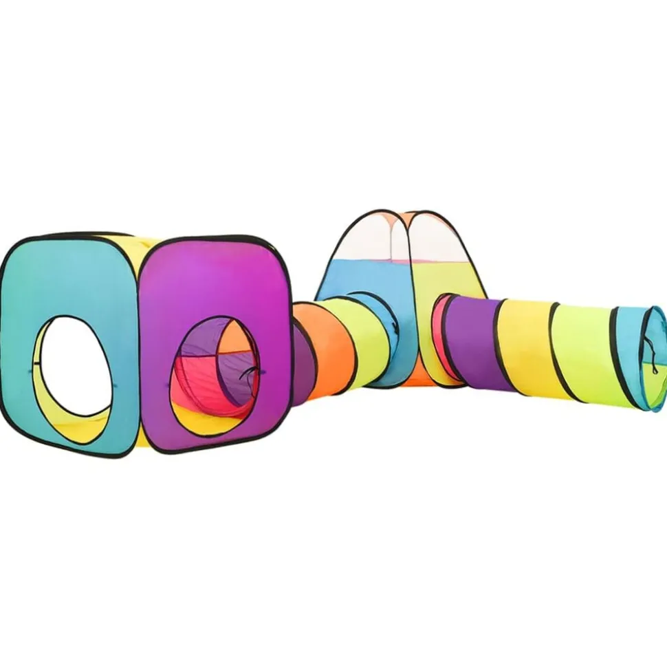 vidaXL Kinderspeeltent 190x264x90 cm meerkleurig