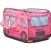 vidaXL Kinderspeeltent 70x112x70 cm roze