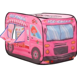 vidaXL Kinderspeeltent 70x112x70 cm roze