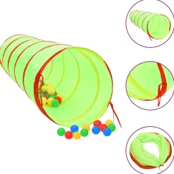 vidaXL Kinderspeeltunnel 175 cm polyester