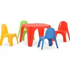 vidaXL Kindertafel en stoelenset PP