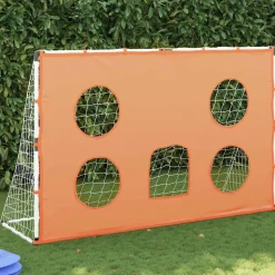 vidaXL Kindervoetbaldoel met doelmat en bal 182x62x118 cm