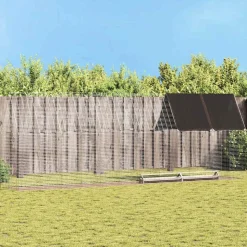 vidaXL Kippenhok 2 pcs Zilver 600 x 100 x 210 cm Gegalvaniseerd staal