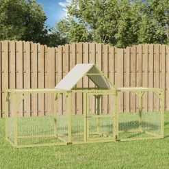 vidaXL Kippenhok 300x100x150 cm geïmpregneerd massief grenenhout