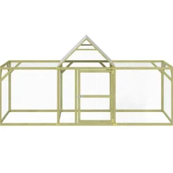 vidaXL Kippenhok 300x100x150 cm geïmpregneerd massief grenenhout