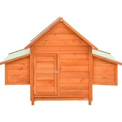 vidaXL Kippenhok 150x96x110 cm massief vurenhout