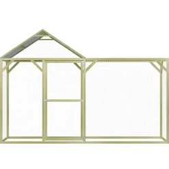 vidaXL Kippenhok 3x1,5x2 m geïmpregneerd grenenhout