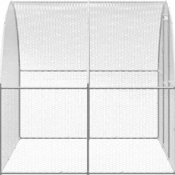 vidaXL Kippenren 3x2x2 m gegalvaniseerd staal