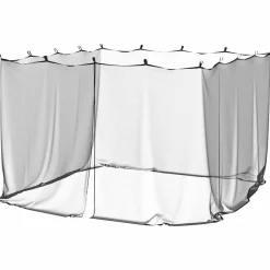 vidaXL Klamboe voor buiten 220 gaas zwart 300x300x200 cm