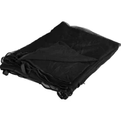 vidaXL Klamboe voor buiten 220 gaas zwart 300x300x200 cm