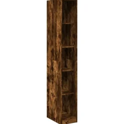 vidaXL Kledingkast 30x50x200 cm bewerkt hout gerookt eikenkleurig