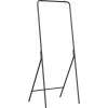 vidaXL Kledingrek Zwart 60 x 53 x 155 cm Staal