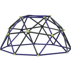 vidaXL Klim Koepel Blauw Staal