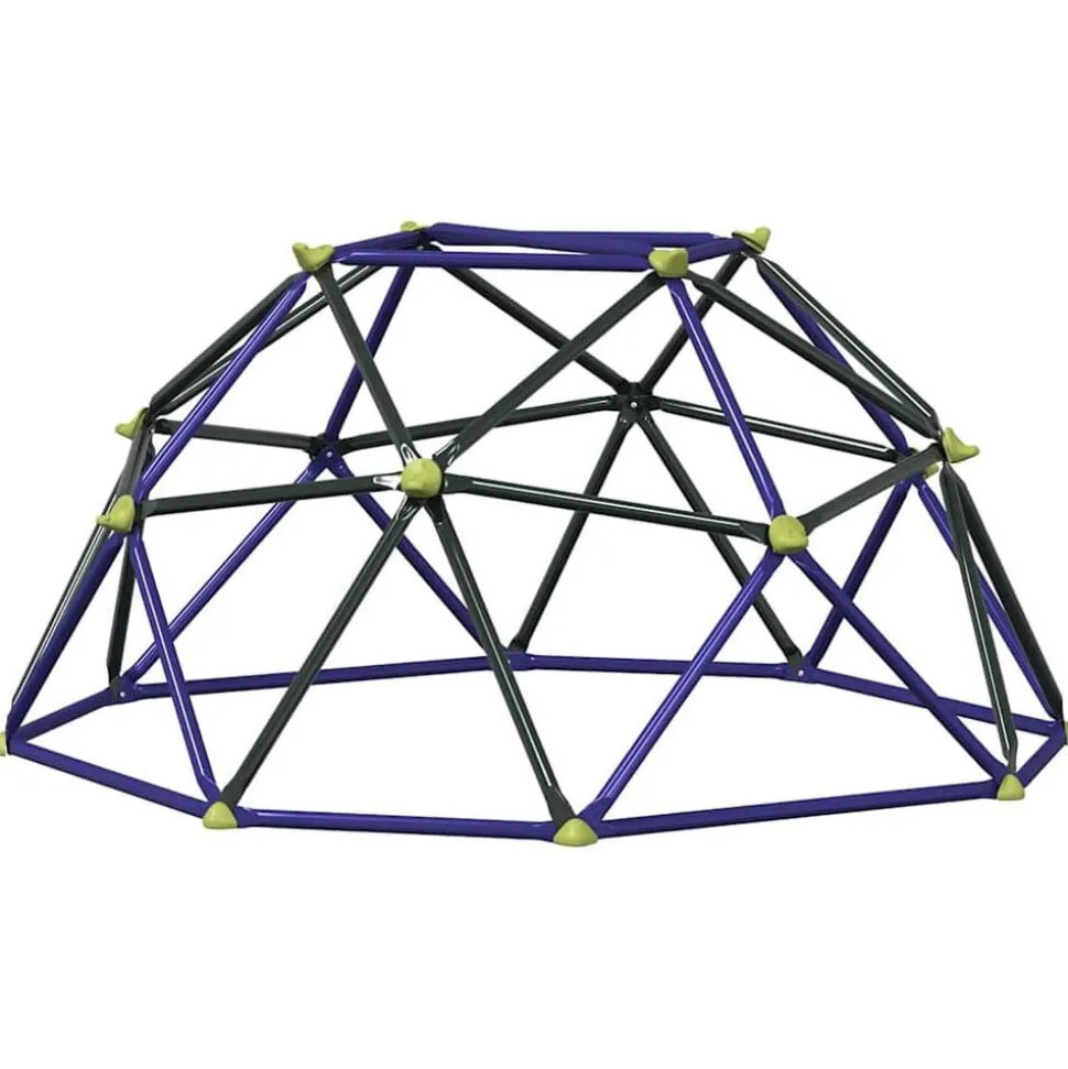 vidaXL Klim Koepel Blauw Staal