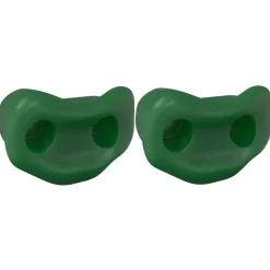 vidaXL Klimgreep 2 pcs Groen 100 x 67 x 43 mm PP