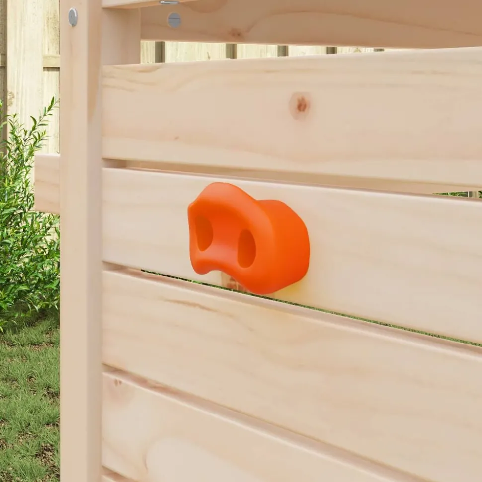 vidaXL Klimgreep 2 pcs Oranje 100 x 67 x 43 mm PP