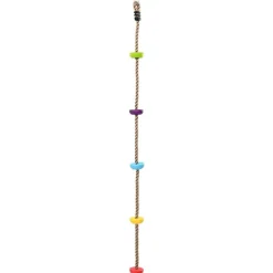 vidaXL Klimtouw Multikleur 10,5 x 10,5 x 201 cm Polyester