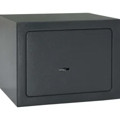 vidaXL Kluisdoos met slot Donkergrijs 23 x 17 x 17 cm Staal