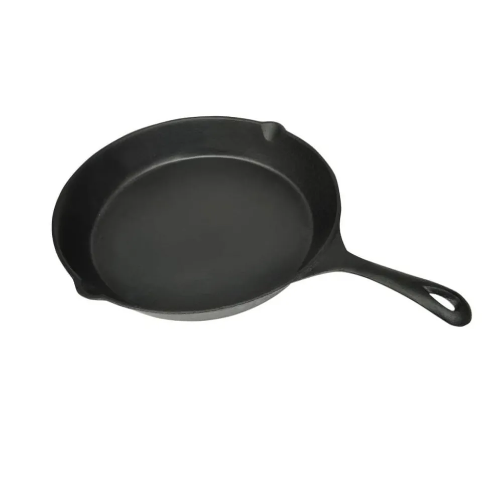 vidaXL Koekenpan gietijzer 30 cm rond