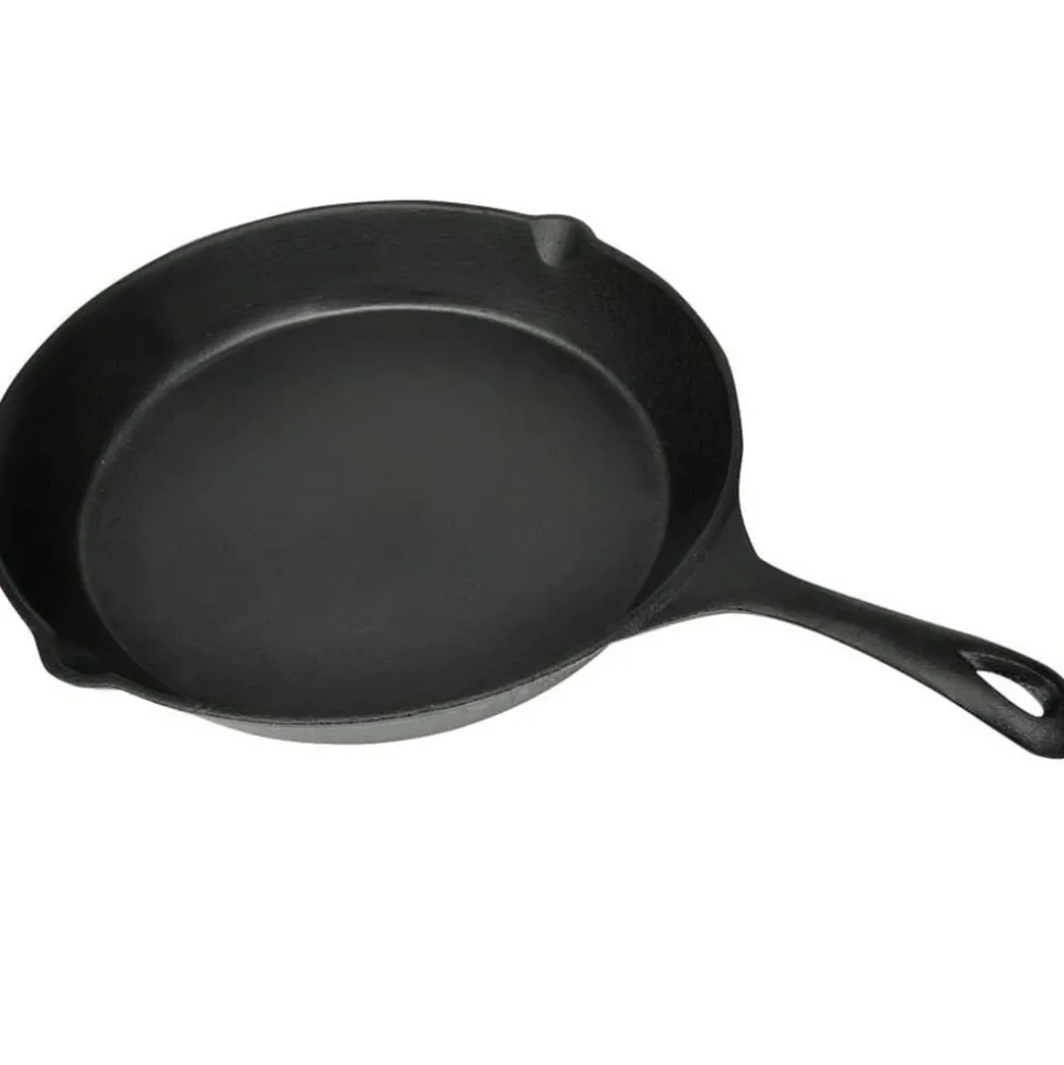 vidaXL Koekenpan gietijzer 30 cm rond