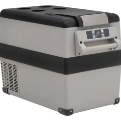 vidaXL Koelbox met handvat 35 L PP & PE zwart en wit