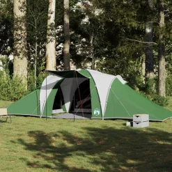 vidaXL Koepeltent 6-persoons waterdicht groen