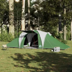 vidaXL Koepeltent 6-persoons waterdicht groen