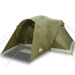 vidaXL Koepeltent 6-persoons waterdicht olijfgroen