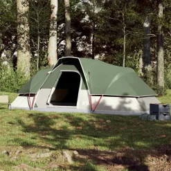 vidaXL Koepeltent 9-persoons waterdicht groen