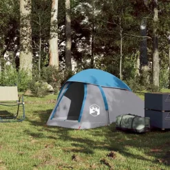 vidaXL Koepeltent 1-persoons waterdicht blauw