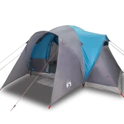 vidaXL Koepeltent 6-persoons waterdicht blauw